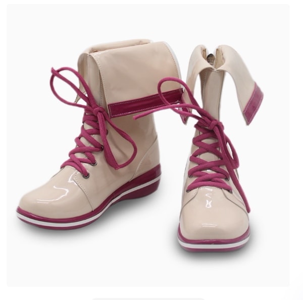 杜野 凛世 もりの りんぜ アイドルマスター シャイニーカラーズ 風 コスペレ靴 コスプレシューズ 人気 アニメフェア 靴 イベント パーティー ブーツ