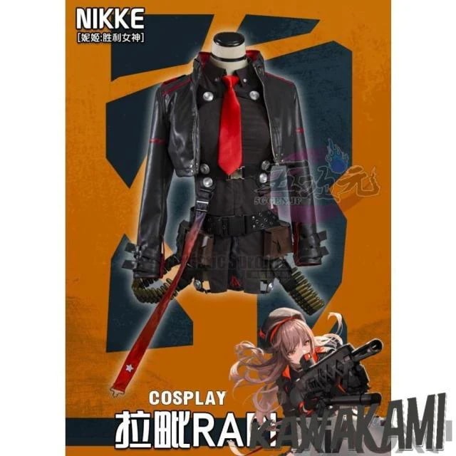美萌　勝利の女神：NIKKE　ラピ　カウンターズ　フルセット　コスプレ衣装　ウィッグ　武器　追加可能