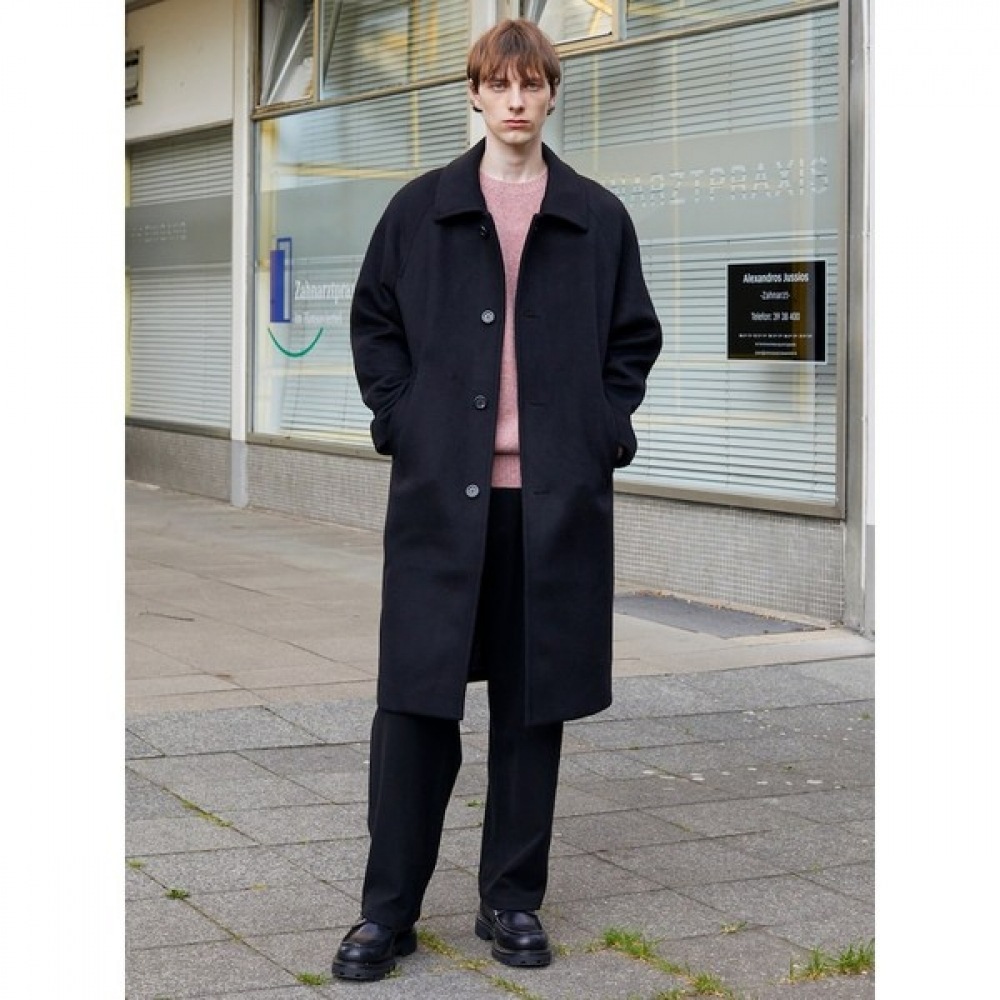 （ロガディス）ルーズフィットバルマカンコートブラック（RX4930PL25） 30,878円