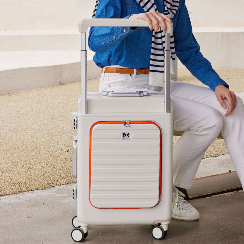 多機能スーツケース女性用キャリーケース耐久性スーツケース24パスワードケース小20寸トランク35