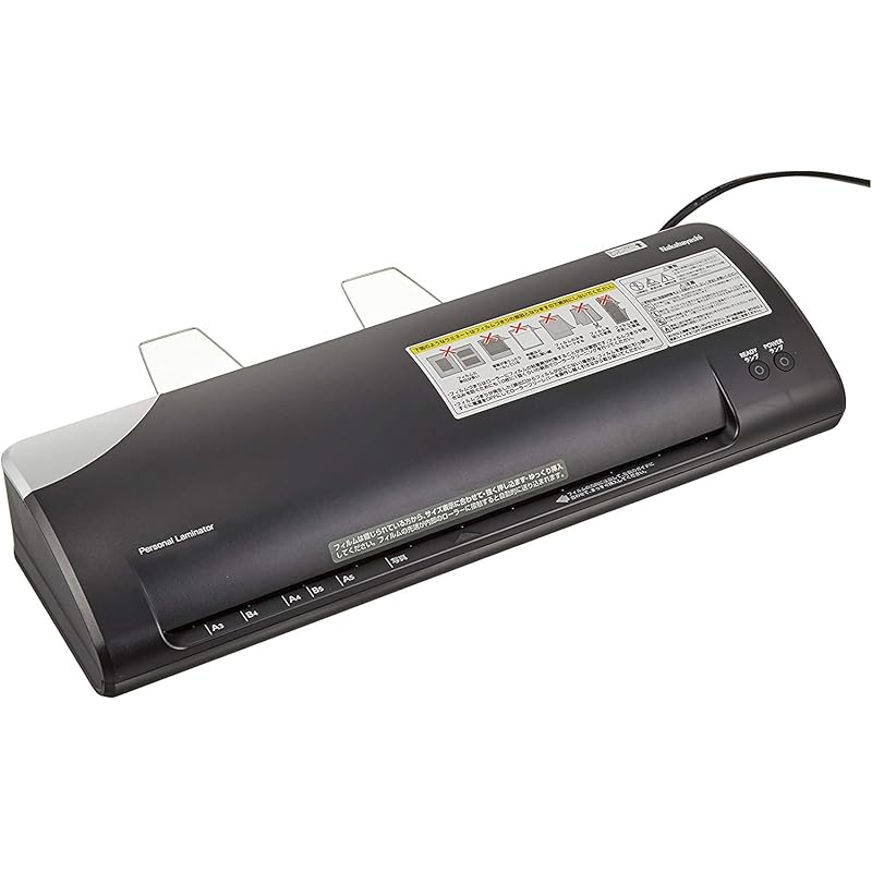即納：ナカバヤシ パーソナルラミネーター A3 ブラック Z2757
