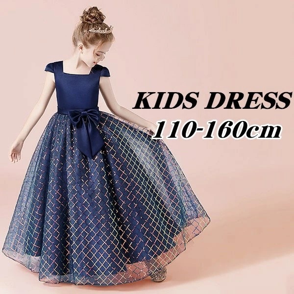 ドレス 子供 ピアノ 発表会 ピアノ発表会 中学生 ワンピース 女の子 ロングドレス 結婚式 ジュニア ピアノ発表会ドレス コンクール パーティードレス イブニングドレス ロング キッズ フラワーガー