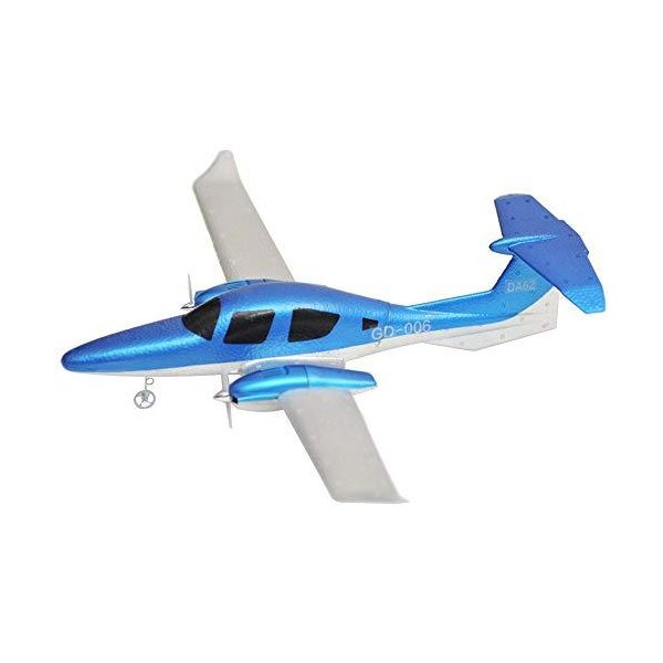 Dilwe RC Airplane， Mini Remote Control Foam Plane GD006 Airplane Fixed Wing DIY Assemble Aircraft 並行