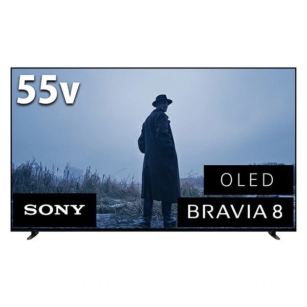 テレビ 55型 K-55XR80 BRAVIA(ブラビア) 55V型 地上・BS・110度CSデジタル 4K内蔵 有機ELテレビ