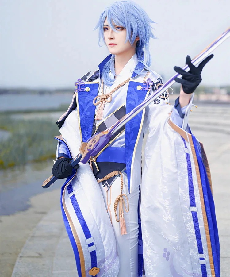 原神 げんしん genshin 神里綾人 コスプレ衣装 コスチューム期間限定30％ 12,456円