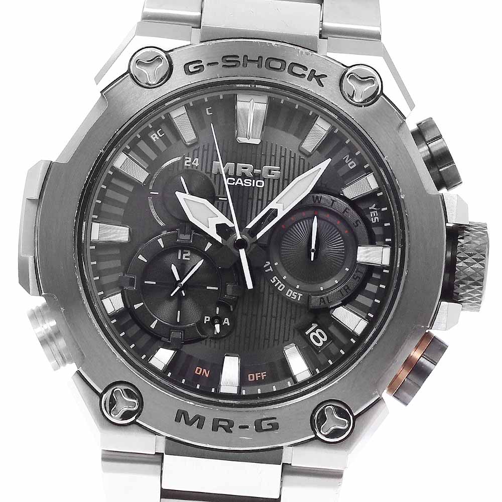 カシオ CASIO MRG-B2000D-1AJR G-SHOCK MR-G Bluetooth ソーラー電波 メンズ 箱・保証書付き_943929【中古】
