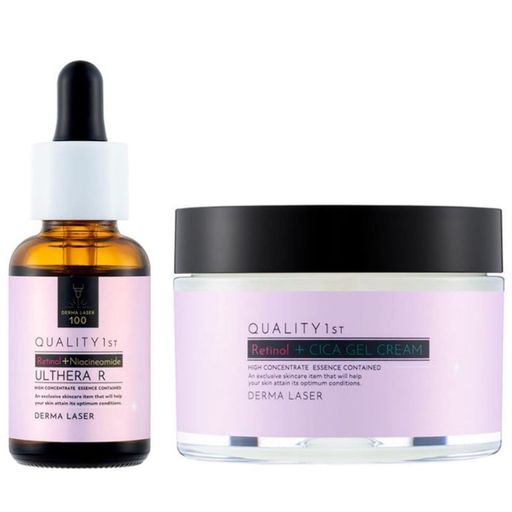 SOOZEE 【紫美容液&ジェル】クオリティファースト ダーマレーザー ウルセラR レチノール ダーマレーザー R100 ジェルクリーム 50G
