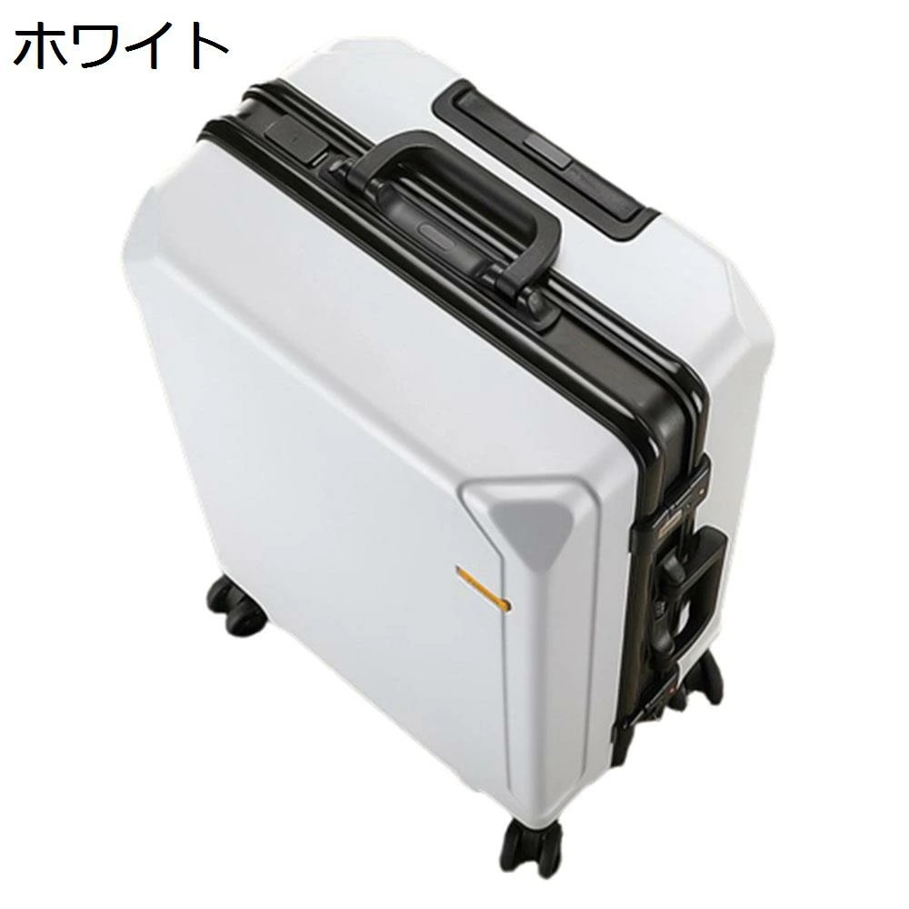 【20%OFFクーポン～】スーツケース キャリーケース 50L キャリーバッグ TSAロック搭載 USB充電口 アルミフレーム 超軽量 大型 耐衝撃 静音 ダブルキャスター 360度回転 旅行 ビジネ 9,627円