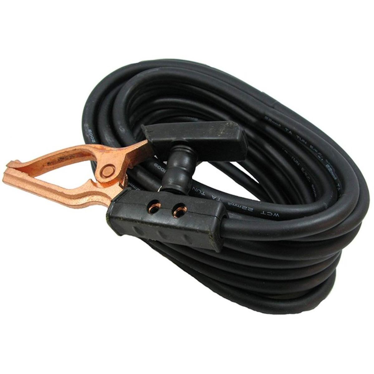 スズキッド SUZUKID アースクリップ付きケーブル 22Sq×10m (SEC-300・R22-10付) CC-460 溶接用キャブタイヤ 溶接 工具