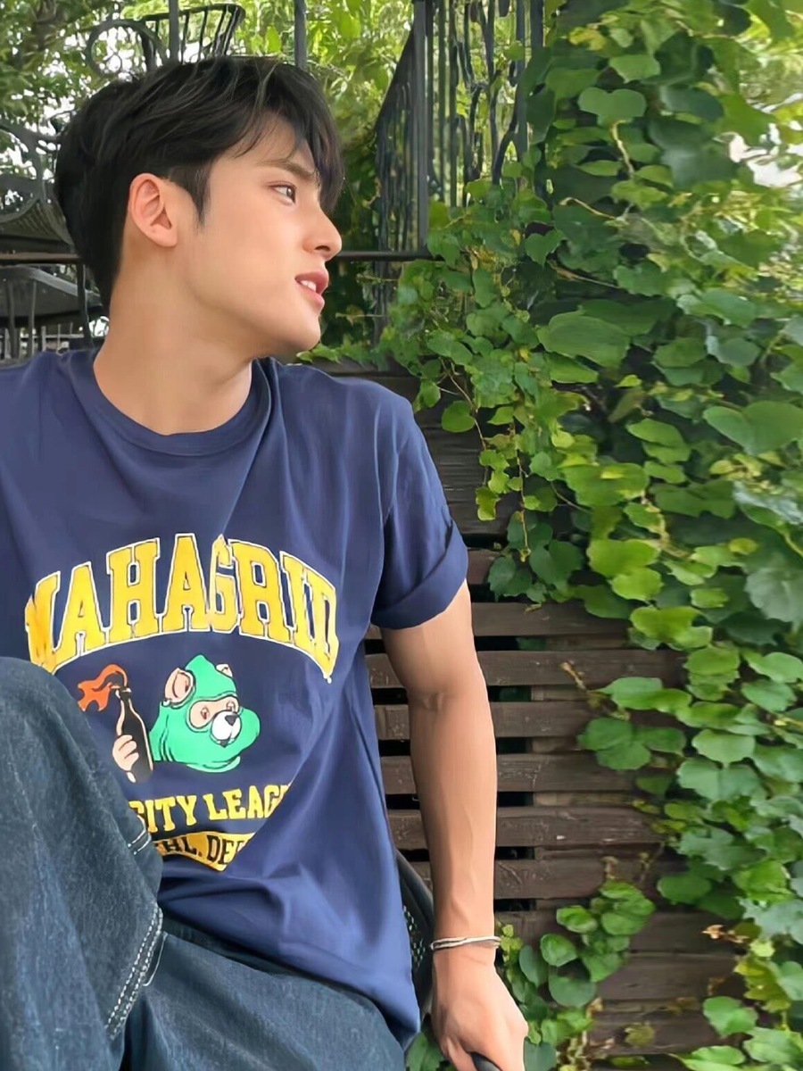 キムミンギュ 半袖tシャツ レディース 夏 半袖 ボトムシャツ トップス コットン Tシャツ