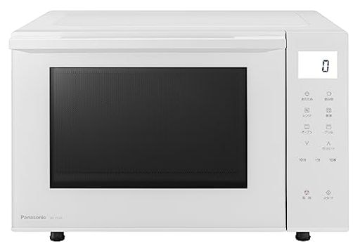 パナソニック オーブンレンジ 23L コンパクトモデル フラットテーブル スピードあたため 蒸気センサー ホワイト NE-FS3B-W