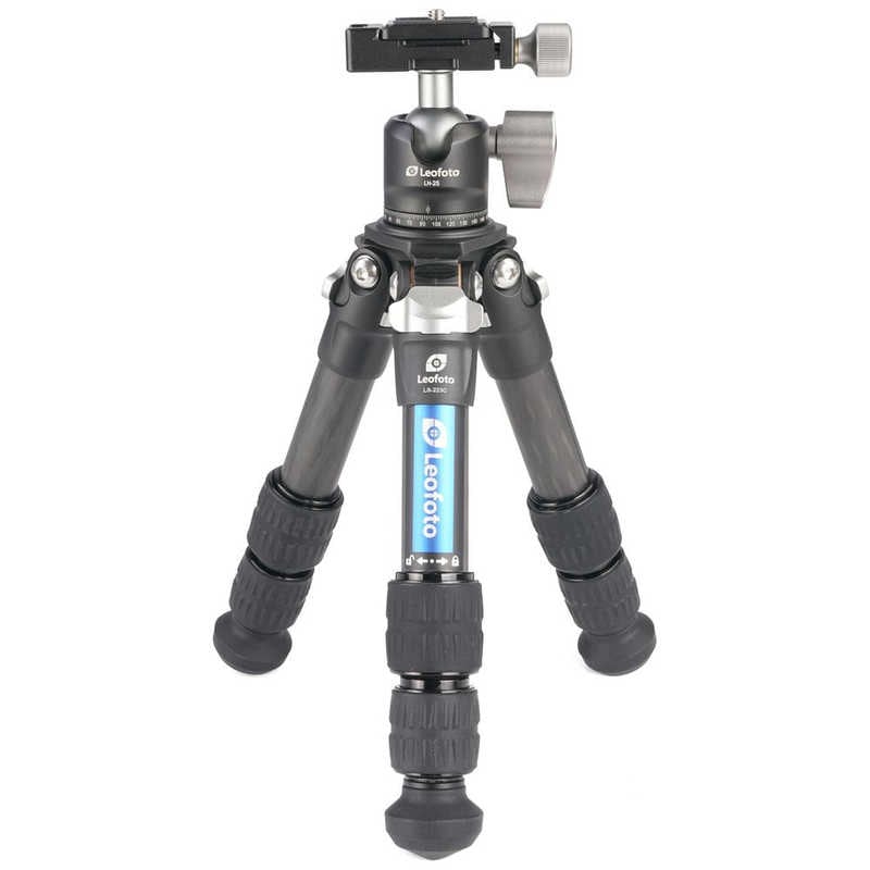 LEOFOTO　カーボン三脚+自由雲台セット レンジャーシリーズ　LS-223C+LH-25 16,448円