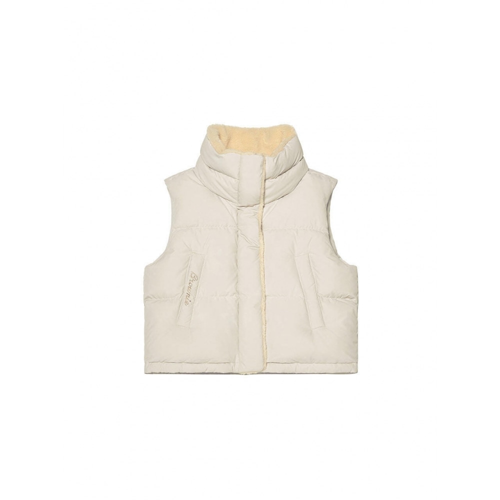 コダックアパレルブラウニーセミクロップフィットダウンベストレディースアイボリー 28,683円