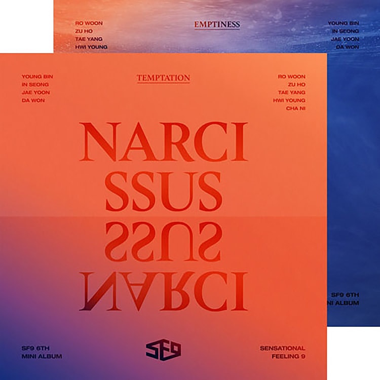 [未開封新品] SF9 エスエフナイン - ミニ6集 NARCISSUS ナルキソース TEMPTATION ver テンテーション