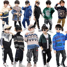 2020 秋冬新品入荷 高品質韓国子供服 上下コーディネートセット/子供服 男の子 2点セット 長袖トップス+パンツ キッズ 上下セット子供服 パンツ コート/パーカー/セーター/セットアップ 運動服