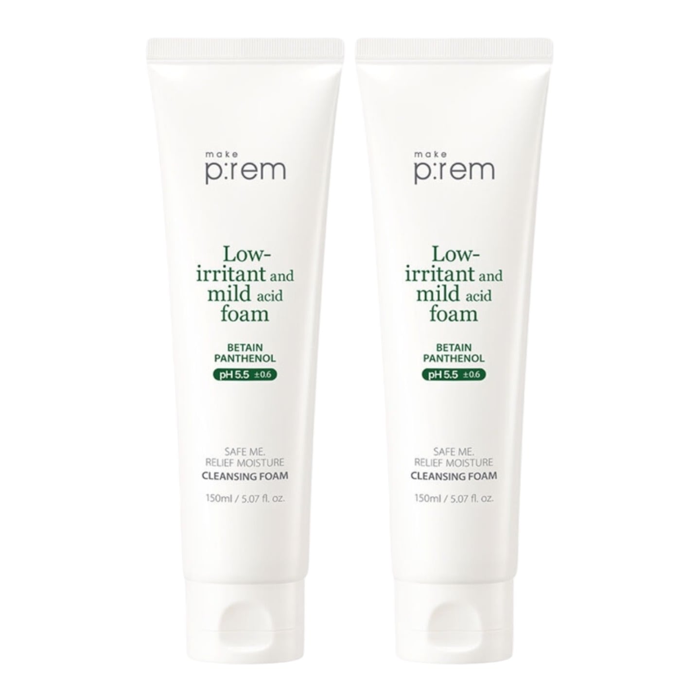 セーフミーリリーフモイスチャークレンジングフォーム 150ml*2