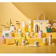 韓国スターバックス　2024　スケジュール&ペン　セット 柔らかな質感の Korea Starbucks 2024 eBay | (4P) Set Pen