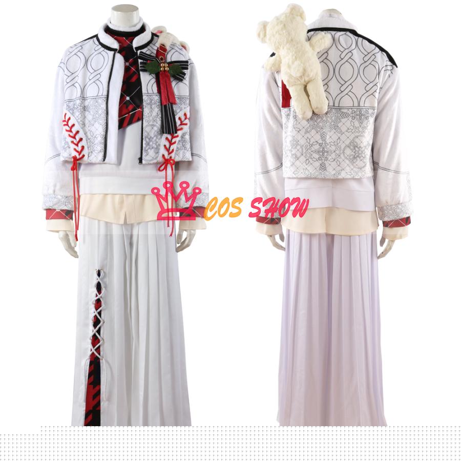 新品販売!あんさんぶるスターズ! あんスタ スカウトホワイトベア ぬくもりベア 巴日和 コスプレ衣装cosplay 仮装 オーダーメイド製作可能 仮装 イベント ハロウィン
