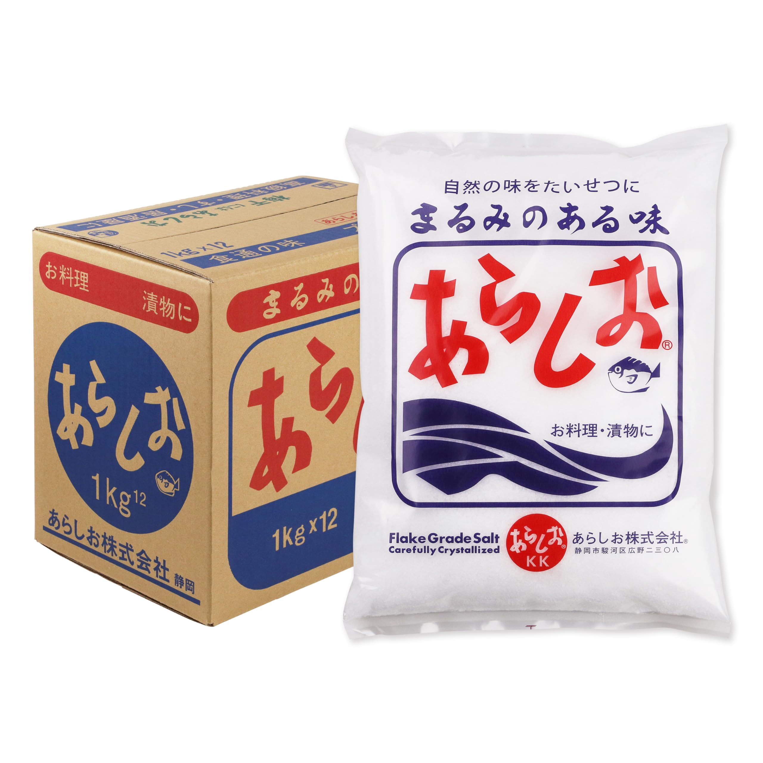 あらしお 1kg×12袋