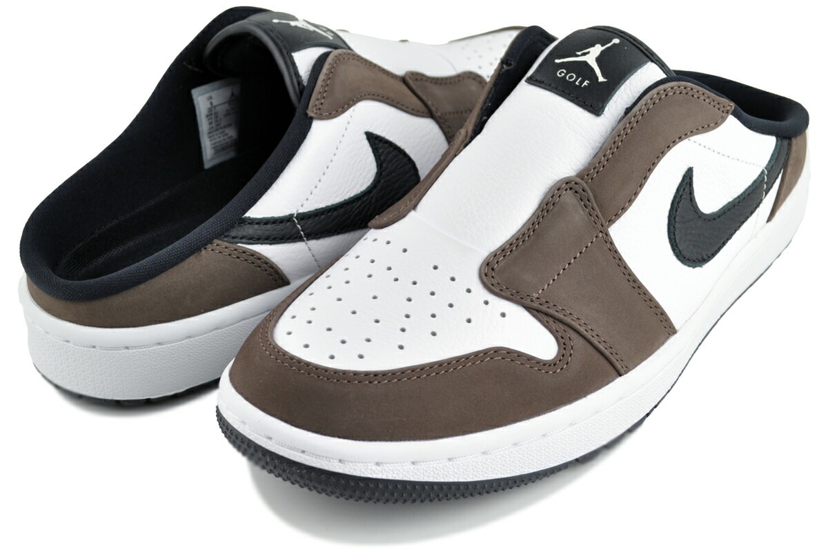 エアジョーダン ミュール ゴルフ バロックブラウン ブラック ホワイト セイル fj1214-200