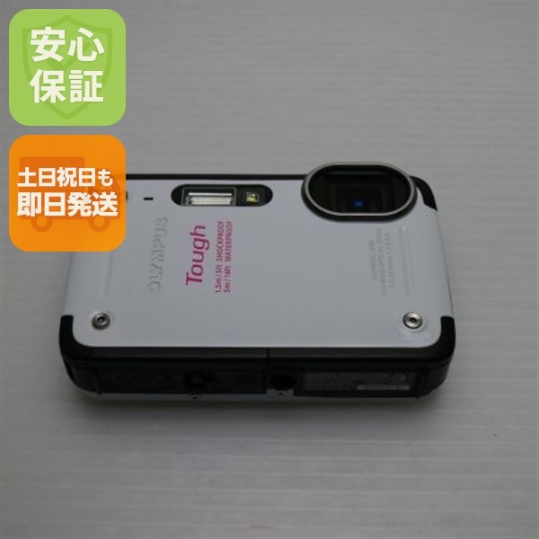 新品同様 TG-620 ホワイト デジカメ OLYMPUS 92