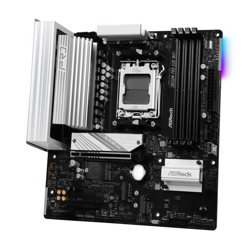 ASROCK　B650M Pro X3D WiFi ［MicroATX］　B650MProX3DWiFi
