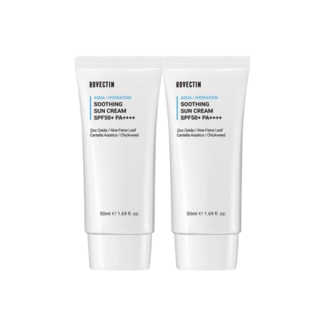 アクア 水分 日焼け止め SPF50+ PA++++, 50ml 2個
