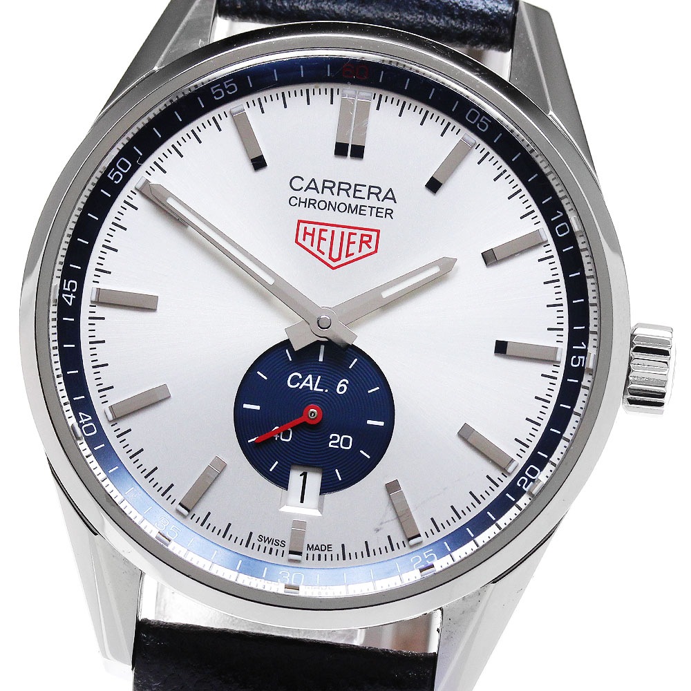 タグホイヤー TAG HEUER WV5111.FC6350 カレラ キャリバー6 クロノメーター 自動巻き メンズ 良品 保証書付き_837904【中古】