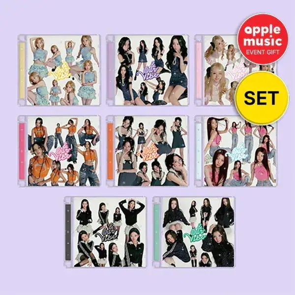 [APPLE MUSIC 特典付き][8種セット] SAY MY NAME - 3rd EP [&Our Vibe] [HYPE VIBE Ver.]