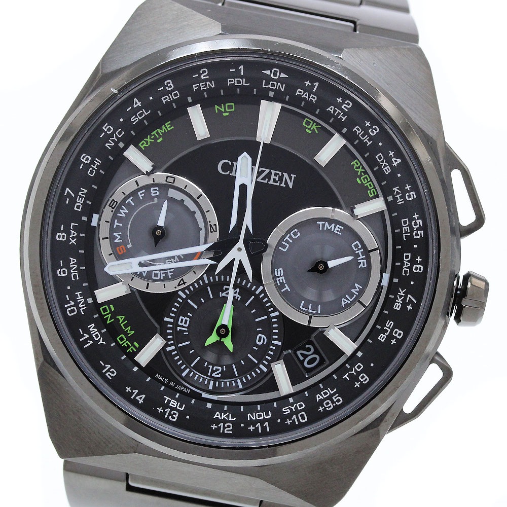 シチズン CITIZEN CC9004-51E/F900-T021441 エコドライブ サテライトウェーブ F900 世界限定1700本 ソーラー電波 メンズ 保証書付き_905468【中古】