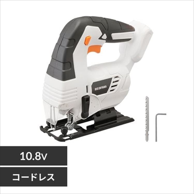 【公式】 ジグソー 工具 充電式 刃 本体 充電式ジグソー 家庭用 DIY 電動のこぎり ノコギリ 鋸 コードレス 電動 10.8Ｖ JJS101-Z メガ割