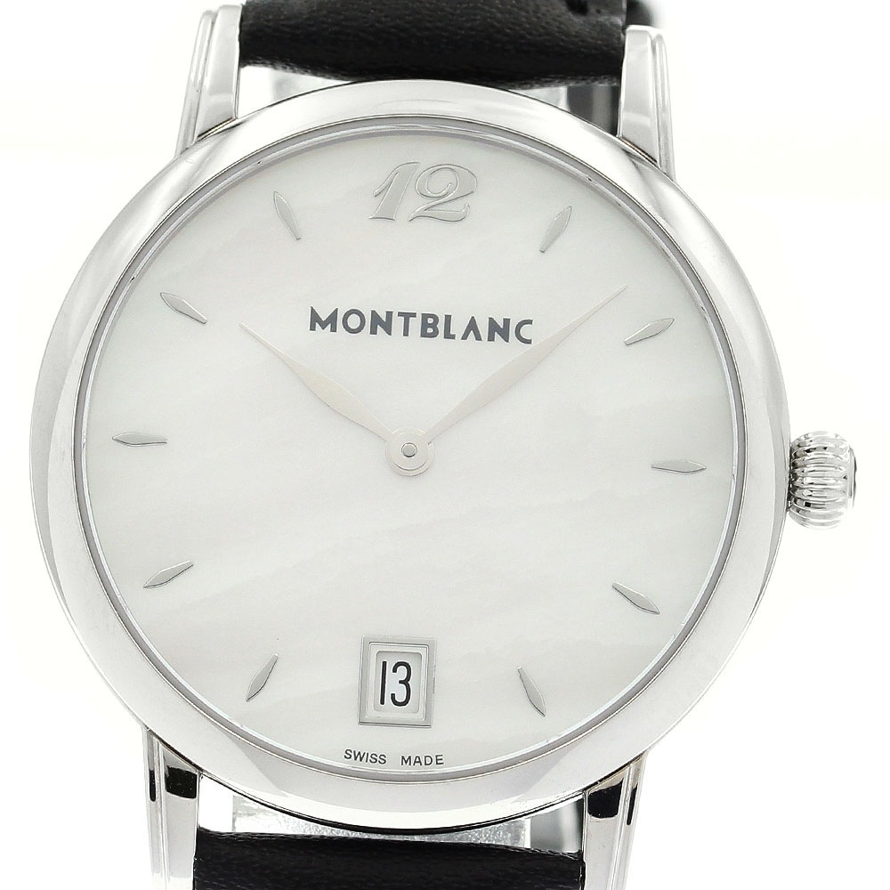 モンブラン MONTBLANC 7246 デイト クォーツ メンズ _871518【中古】