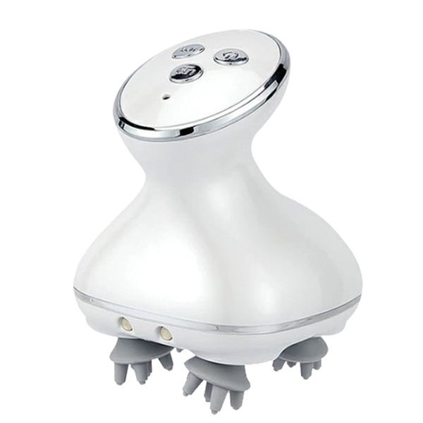 頭皮マッサージ ヘッドマッサージ 完全防水 ヘッドスパ マッサージャー スカルプケア 光エステ 振動 頭皮や髪の悩み改善や美肌も目指せる極上ヘ