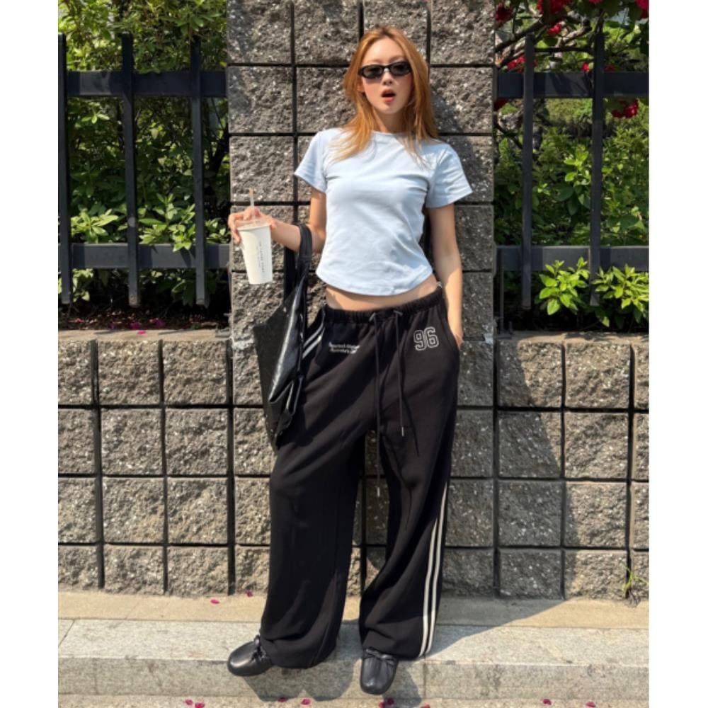 ROCKCAKE 96 Track Line Jogger Black RC25PT10100BK