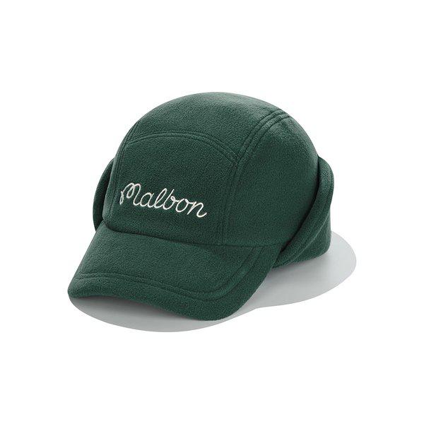 [マルボン公式] フリース耳当てキャップ GREEN