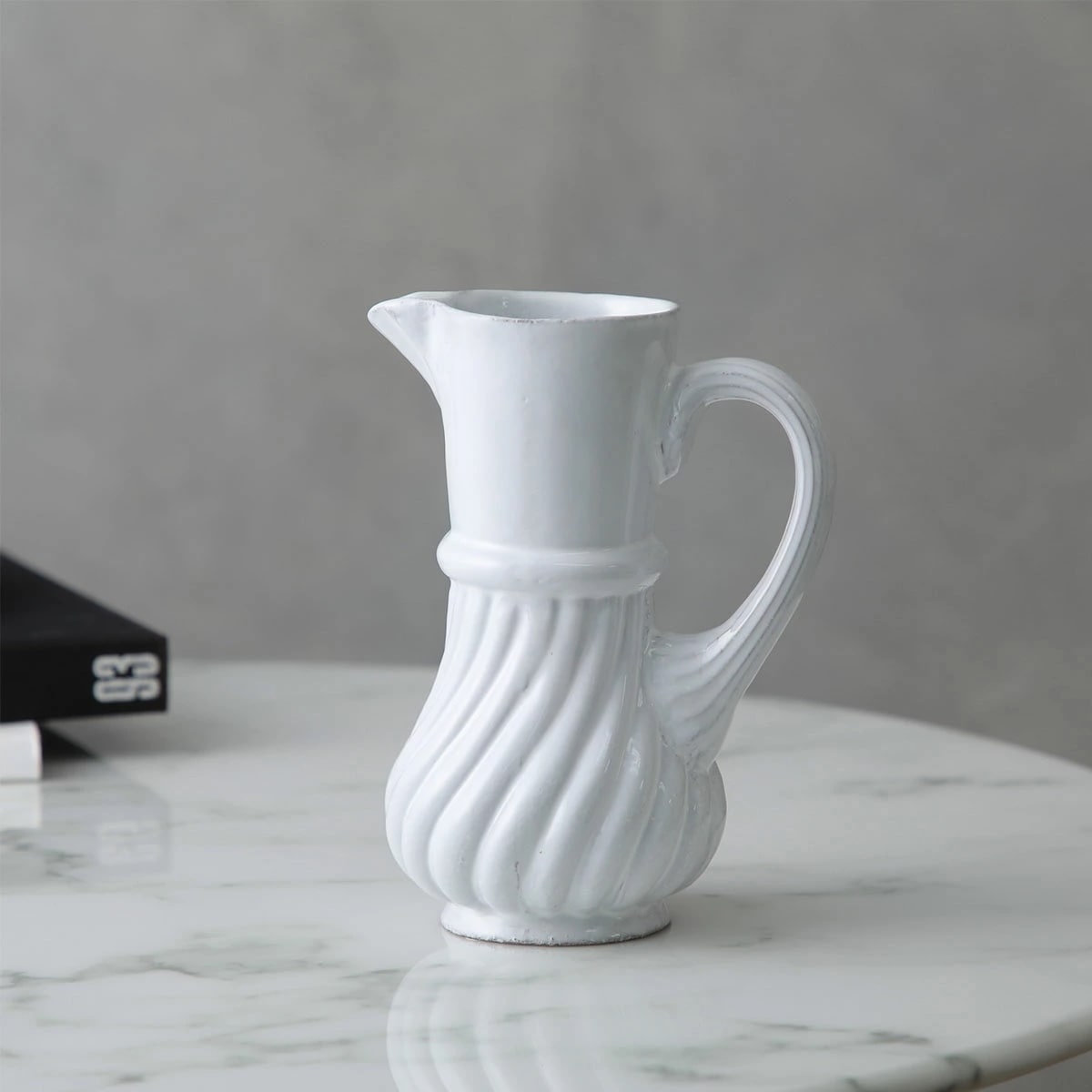 Astier de Villatte アスティエ・ド・ヴィラット ピッチャー Peggy Pitcher VSEPGG2 陶器 食器 水差し 花器 フラワーベース 【返品交換不可】