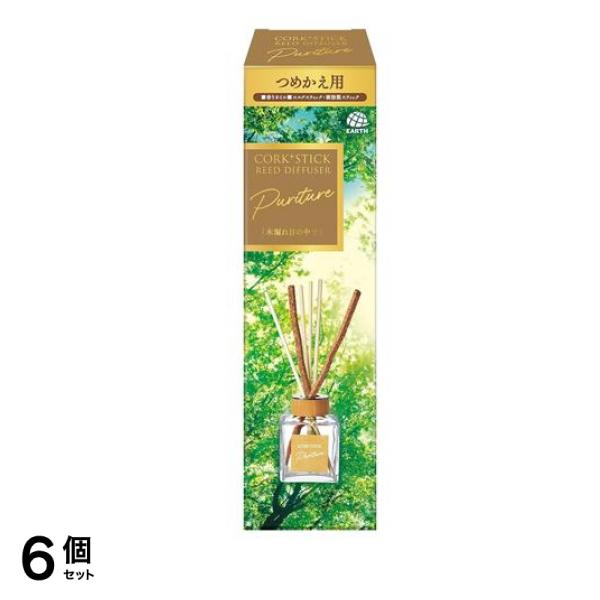 Sukki-ri! CORK+STICK -Puriture-「木漏れ日の中で」つめかえ用 100mL 6個セット