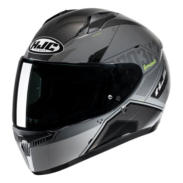 エイチジェイシー C10 インカ バイクヘルメット フルフェイス グレー Sサイズ HJH236GY01S