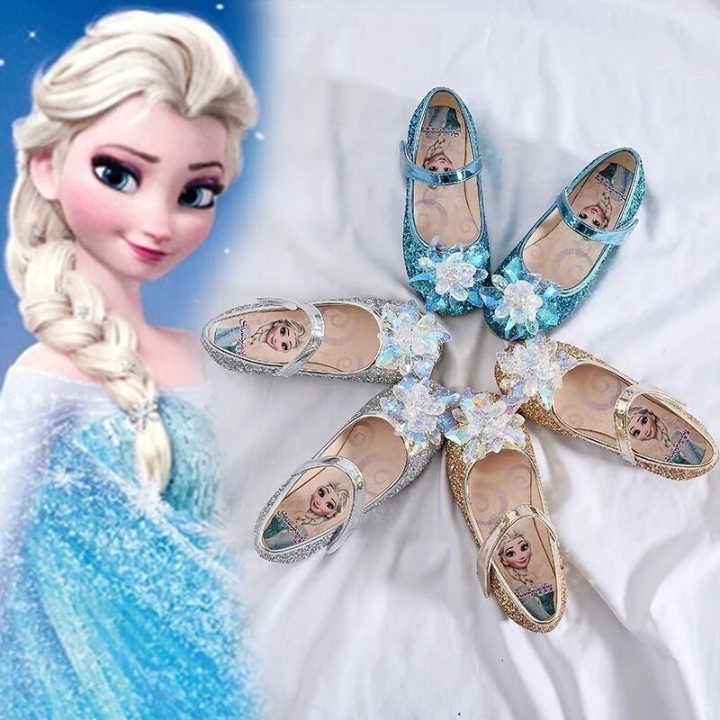 大人気！ ドレスシューズ 女の子 アナと雪の女王 シューズ 靴 お姫様 子供 フォーマル キラキラ プリンセス ハロウィン キッズ コスプレ 仮装 カジュアル靴