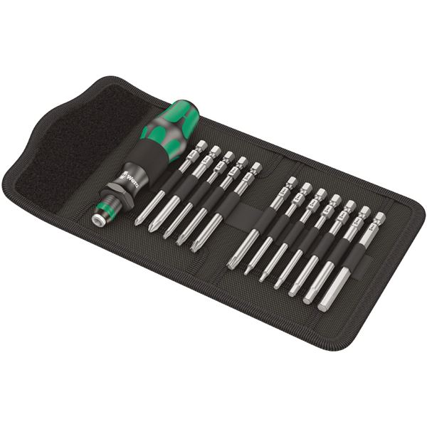 WERA ヴェラ 13点組 差替え式 ドライバーセット プラス トルクス ヘックス 004171 工具 ツール DIY 作業工具 道具