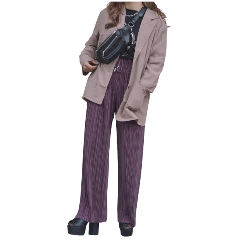 Single Breasted Tailored Jacket (ash beige) A.D.G レディース アウター