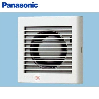 パナソニック パイプファン 給気 換気扇 壁・天井取付 角形ルーバー コードプラグ付 FY-08PS1BL 【送料無料】