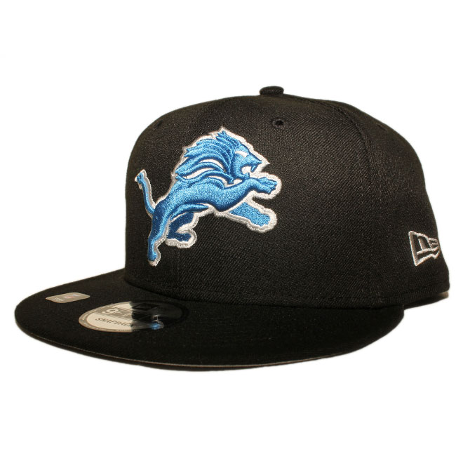 New eraスナップバックキャップ 帽子 9fifty メンズ レディース NFL デトロイト ライオンズ