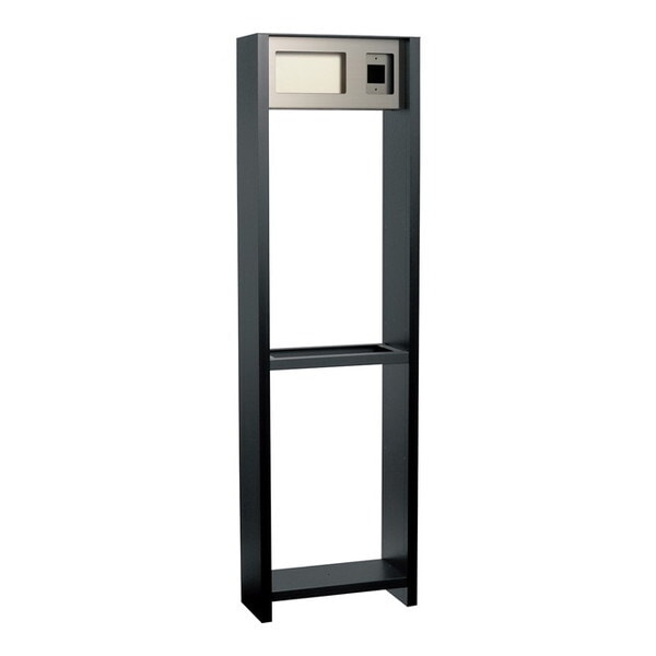 ユニソン 704661320 コルディアラック2 柱BK パネルMアイボリー 右インターホン ユニットウォール メーカー直送