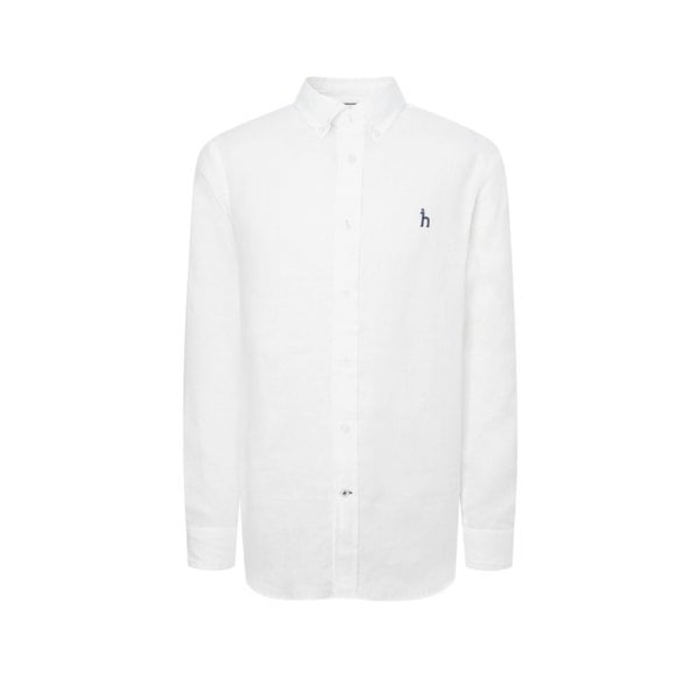 [25SS] [アイコニック] ホワイトリネンシャツ HZSH5B301WT