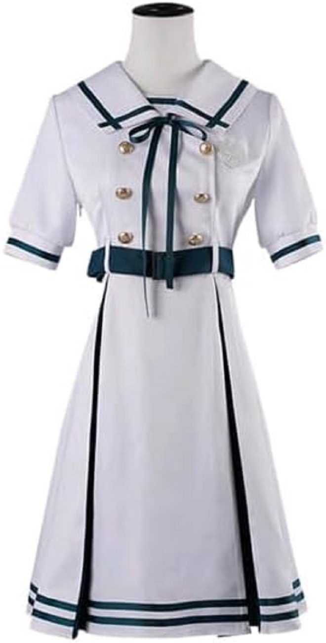 BanG Dream! Ave Mujica 若葉睦 月ノ森女子学園夏制服コスプレ衣装