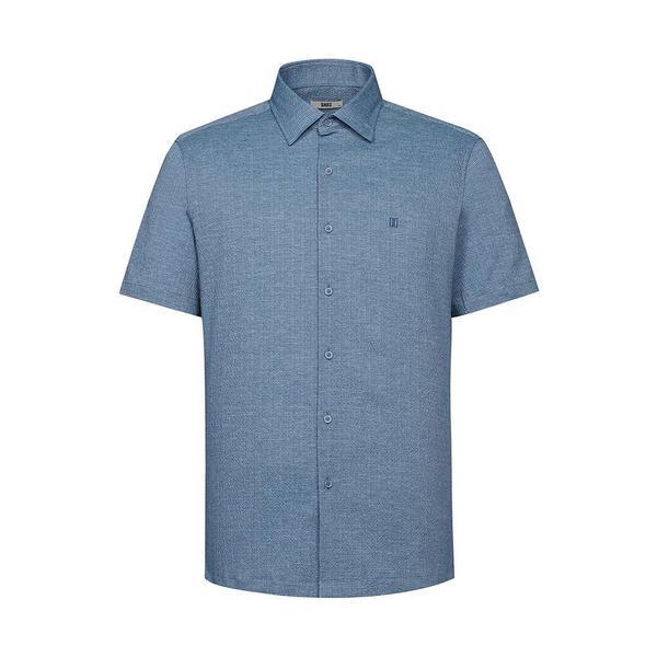 リネン混紡ライクソリッド半袖シャツ___DLS3SHCS101B1 10,788円