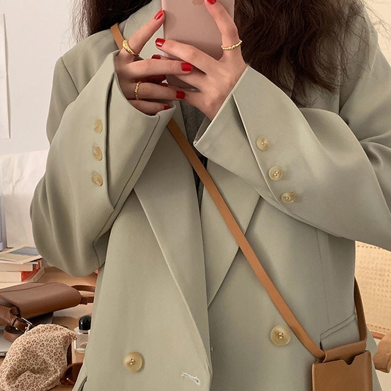 アウター オシャレ テーラード ゆったり スーツジャケット ブレザー レディース 着痩せ カジュアル 長袖 新