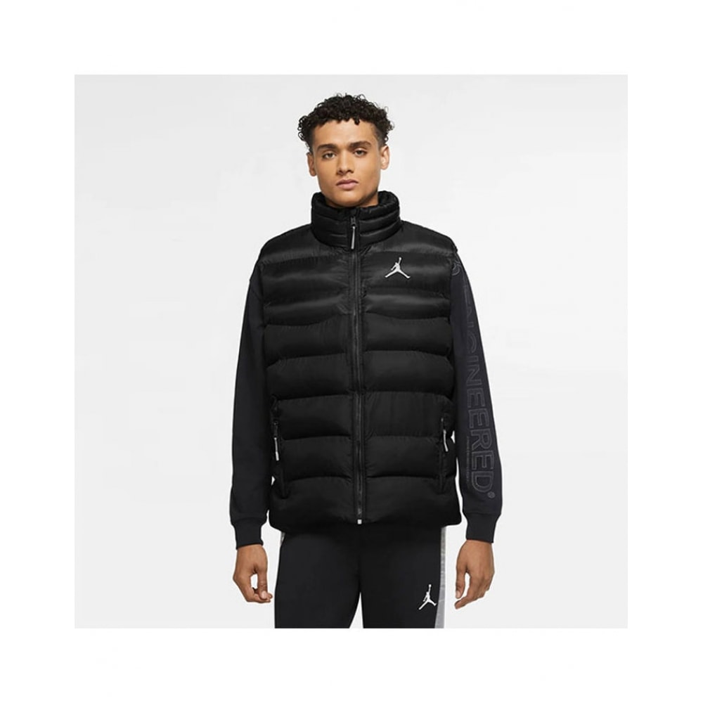 国内店ナイキパッド入りベストジョーダンジャンプマンエアーパファーベスト CN4267-015 PNA2412