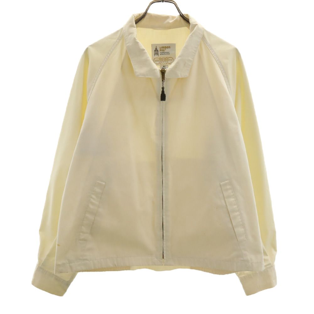 80s 90s ヴィンテージ ジップジャケット 44 ホワイト系 メンズ 5,106円